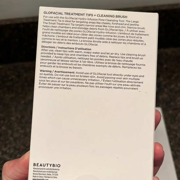 BeautyBio Glofacial Treatment Tips and Cleaning Brush - Picture 3 of 5